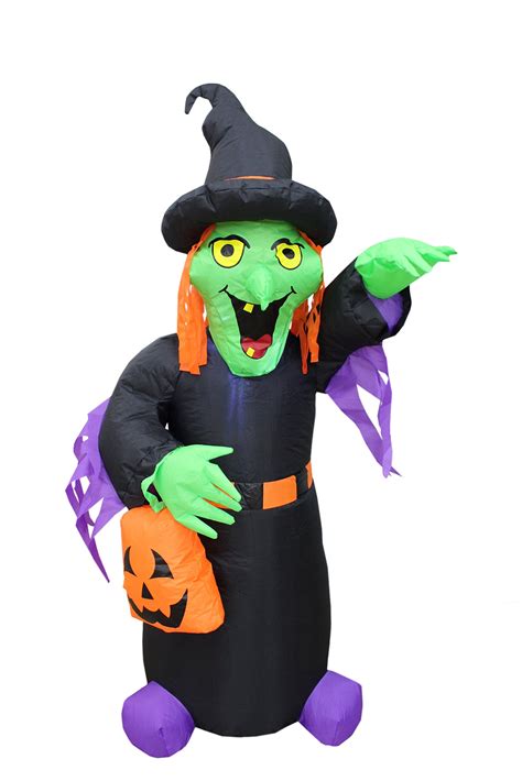 Oumpkin witch inflatable